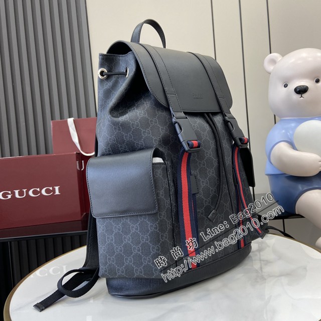 Gucci專櫃古馳最新款男士雙肩背包 jh2715型號:  495563